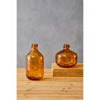 Amber Glass Bottle Vase | Huda