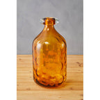 Amber Glass Bottle Vase | Huda