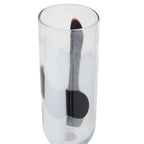 Large Glass Vase with Abstract Pattern | Hania