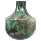 Green and Gold Large Glass Vase | Herbie