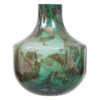 Green and Gold Large Glass Vase | Herbie