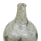 Herbie Medium Metallic Effect Bottle Vase