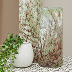 Large Glass Marble Effect Vase | Harri