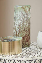 Large Glass Marble Effect Vase | Harri