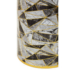 Doria Large Marble Effect Pattern Ceramic Jar