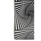 Small Black and White Ceramic Jar | Doria