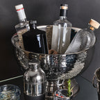 Silver Hammered Champagne Bowl | Ankara