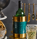 Green Enamel Wine Cooler | Carolina