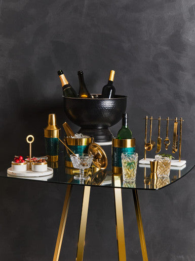Green Enamel Wine Cooler | Carolina