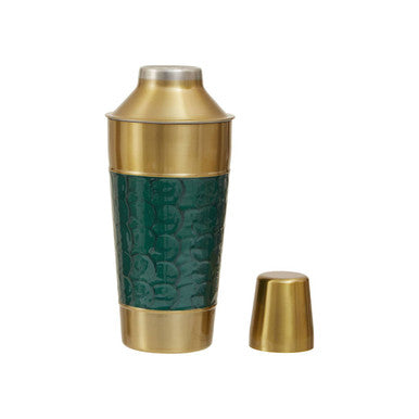 Green Enamel 4 Piece Cocktail Set | Carolina