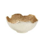Small Nickel and Gold Finish Bowl | Dion