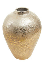 Small Ombre Silver and Gold Finish Vase | Dion