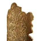Deomali Small Ombre Black and Gold Candle Holder