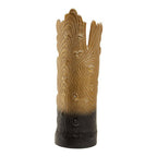 Black and Gold Finish Large Ombre Candle Holder | Deomali