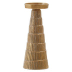 Large Gold Finish Candle Holder | Deomali
