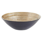Small Black and Gold Finish Bowl | Deomali