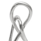 Small Nickel Finish Sculpture | Prato