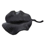 Black Finish Leaf Dish | Prato