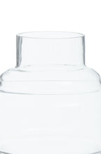 Stacked Design Large Glass Vase | Cayden
