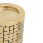 Small Crocodile Pattern Candle Holder | Meko