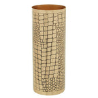 Large Croc Pattern Vase | Meko