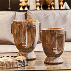 Small Rustic Face Planter | Darnell