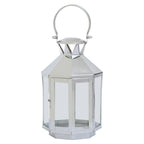 Small Silver Steel Lantern | Herber