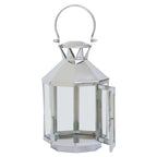 Small Silver Steel Lantern | Herber
