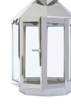 Small Silver Steel Lantern | Herber