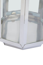 Small Silver Steel Lantern | Herber