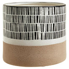 Large Striped Planter | Jada