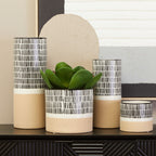 Large Striped Vase | Jada