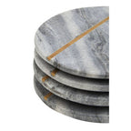 Set of Four Grey Marble Coasters | Kira