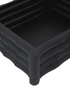 Small Black Finish Bamboo Effect Trinket Box | Hiba