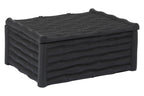 Large Black Finish Bamboo Effect Trinket Box | Hiba