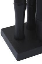 Set of Two Black Finish Bamboo Effect Bookends | Hiba