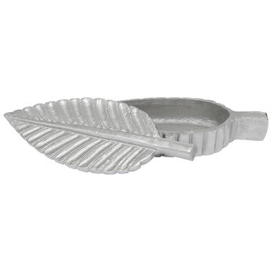 Silver Finish Plume Box | Prato