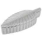 Silver Finish Plume Box | Prato