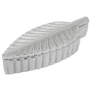 Silver Finish Plume Box | Prato