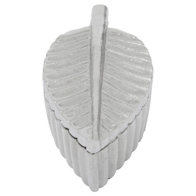 Silver Finish Plume Box | Prato