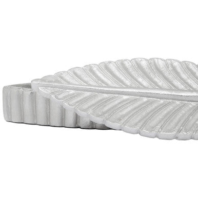 Silver Finish Plume Box | Prato