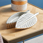 Silver Finish Plume Box | Prato