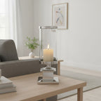 Silver Candle Holder | Ryley