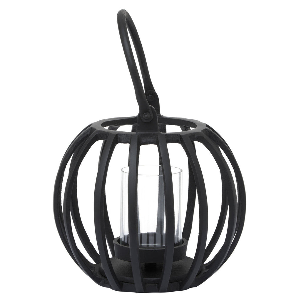 Small Matte Black Finish Lantern | Aura
