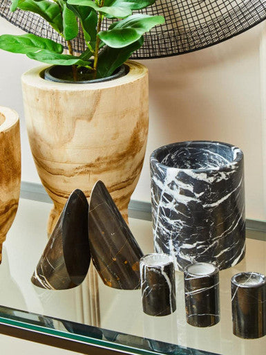 Large Natural Wooden Planter | Arlo