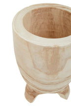 Large Natural Wooden Planter | Arlo