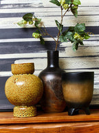 Large Wooden Ombre Vase | Arlo