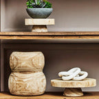Natural Wooden Vase | Arlo