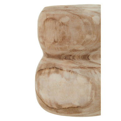 Natural Wooden Vase | Arlo