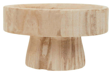 Natural Engraved Round Bowl | Arlo